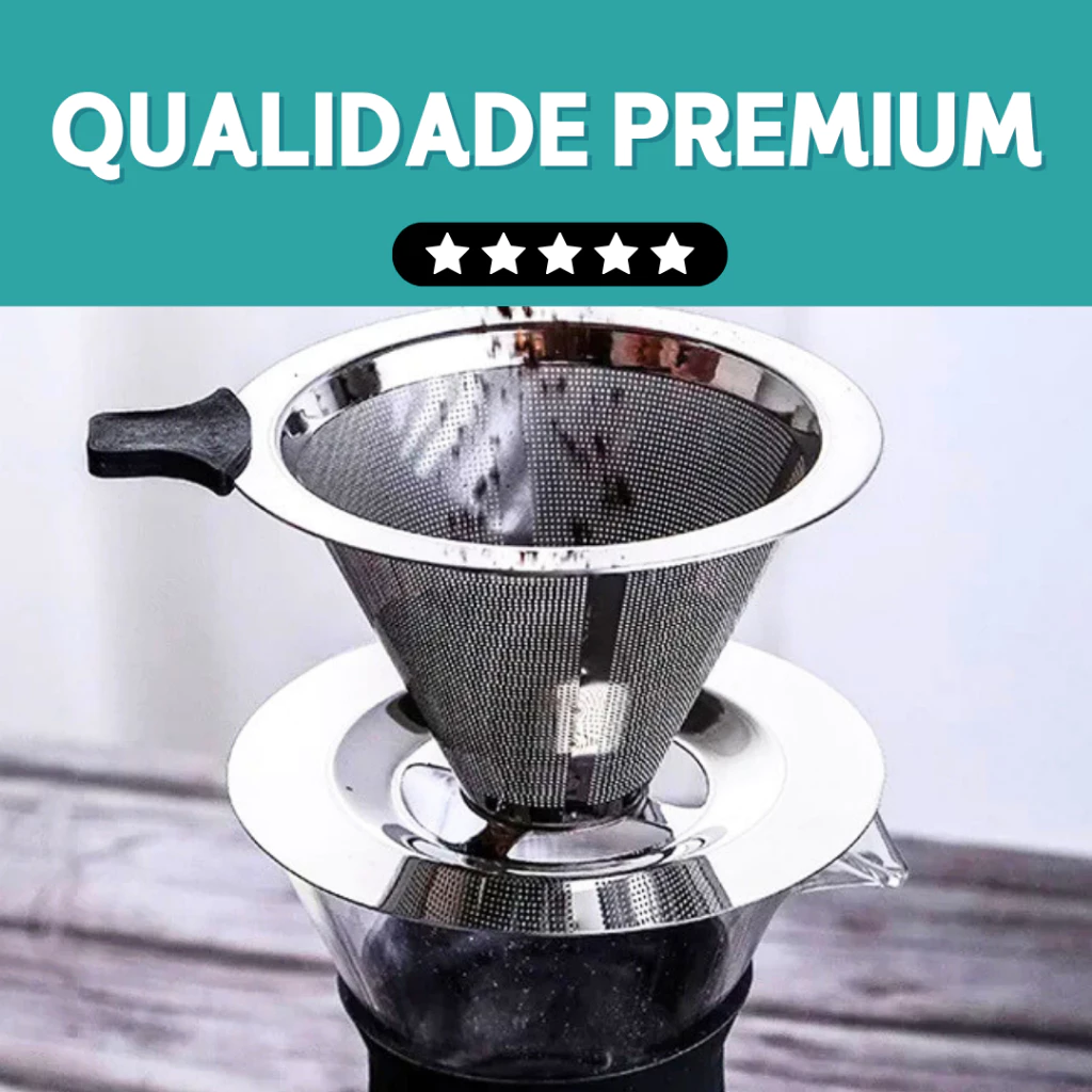 Filtro Coador De Café Inox 103